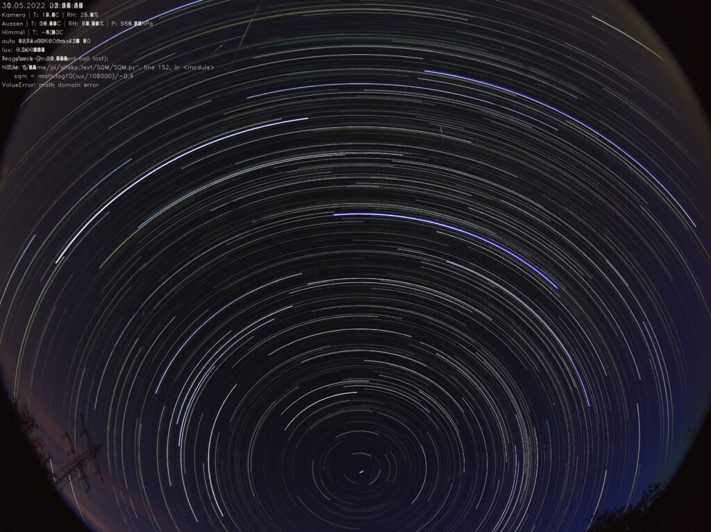 startrails example